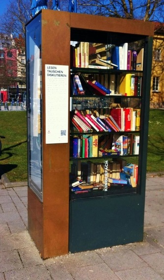 #ZeroWaste #Bücher tauschen im #ÖffentlicherBücherschrank (c) www.einfachzerowasteleben.de