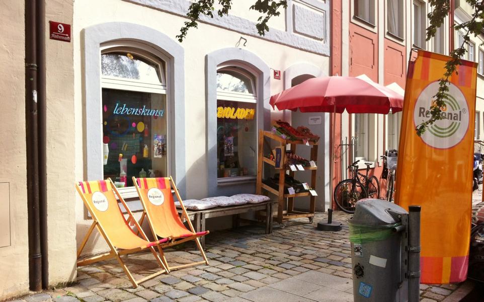 #ZeroWaste Einkaufen im Bioladen Lebenskunst in #Freising © www.einfachzerowasteleben.de