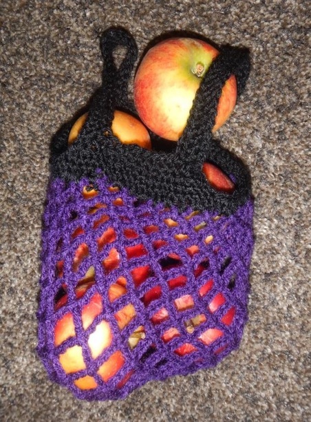Mit Spass die Umwelt schützen, eine einfache #Häkelanleitung für einen kleinen #Netzbeutel zum #ZeroWaste einkaufen © www.einfachzerowasteleben.de