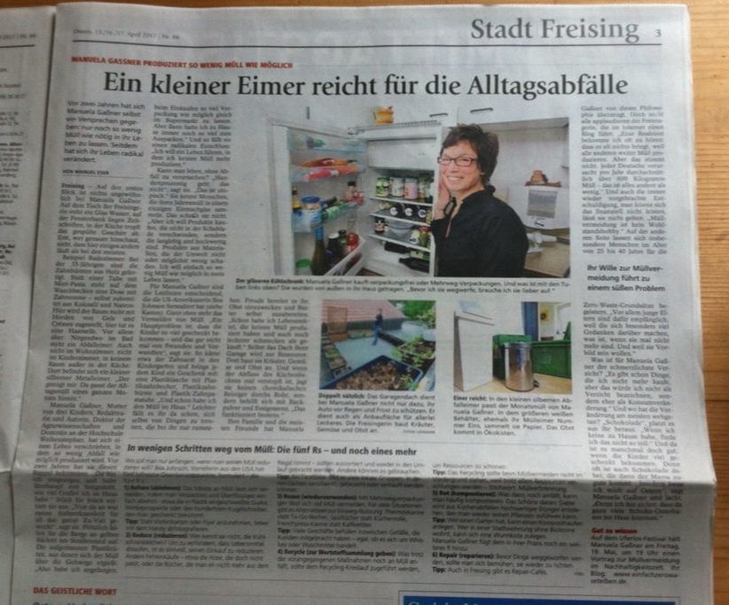 Zero Waste leben mit Kindern Interview und Tipps mit Dr. Manuela Gaßner (c) www.einfachzerowasteleben.de